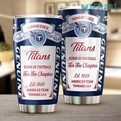 Budweiser Tennessee Titans Tumbler Kings Of Football Gift