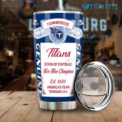 Budweiser Tennessee Titans Tumbler Kings Of Football Gift For Beer Lovers