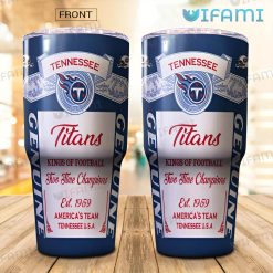 Budweiser Tennessee Titans Tumbler Kings Of Football Present For Beer Lovers