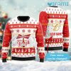 Budweiser Ugly Sweater Makes Me High Custom Name Beer Lovers Gift