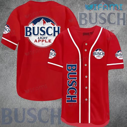 Busch Light Apple Baseball Jersey Gift For Beer Lovers