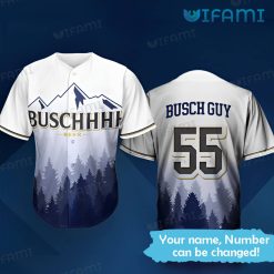 Busch Light Baseball Jersey Buschhhh Beer Custom Name Number Beer Lovers Gift