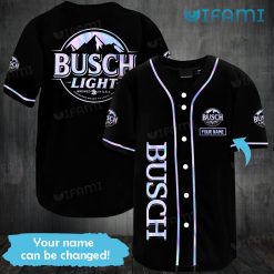 Busch Light Baseball Jersey Custom Name Beer Lovers Gift