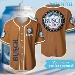 Busch Light Baseball Jersey Dart Board Custom Name Beer Lovers Gift