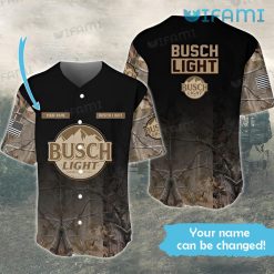 Busch Light Baseball Jersey Deer Hunting Custom Name Beer Lovers Gift