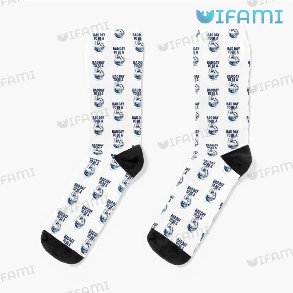 Special Busch Light Bad Day To Be A Pattern Socks Beer Lovers Gift