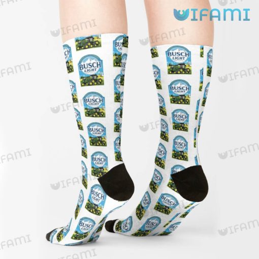Busch Light Socks Brewed For The Farmers Gift For Beer Lovers