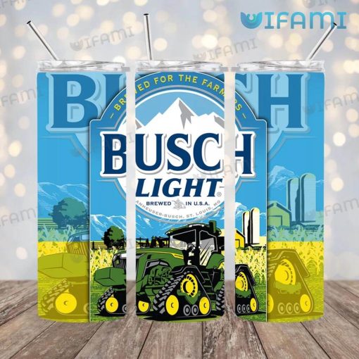 Busch Light Tumbler Brewed For The Farmers Beer Lovers Gift