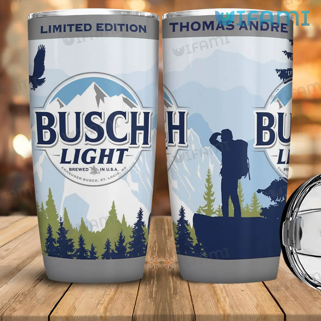 Perfect Busch Light Hiking Limited Edition Tumbler Beer Lovers Gift