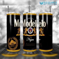 Cerveza Modelo Tumbler Logo Negra Gift For Beer Lovers