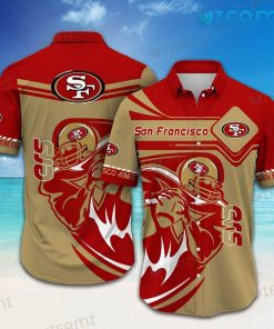 Classic San Francisco 49ers Hawaiian Shirt 49ers Gift
