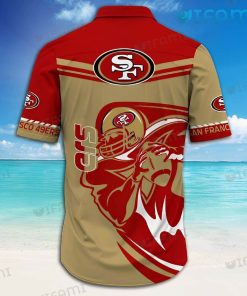 Classic San Francisco 49ers Hawaiian Shirt 49ers Present Back