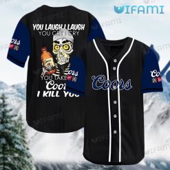 Coors Banquet Baseball Jersey Achmed Skull Beer Lovers Gift