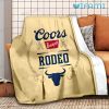 Coors Banquet Blanket Rodeo Christmas Gift For Beer Lovers