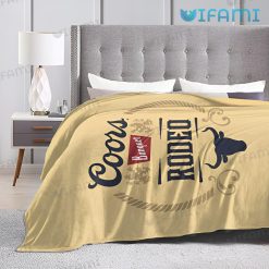 Coors Banquet Blanket Rodeo Christmas Gift For Beer Lovers