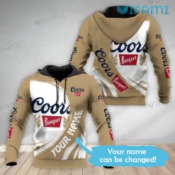 Coors Banquet Hoodie 3D Personalized Beer Lovers Gift