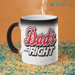 Coors Beer Mug Dads Are Always Right Coors Light Beer Lovers Magic Mug
