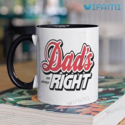 Coors Beer Mug Dads Are Always Right Coors Light Beer Lovers Two Tone Coffee Mug
