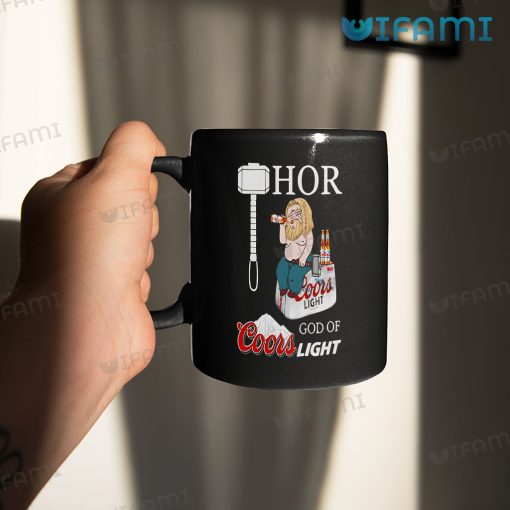 Coors Beer Mug Fat Thor God Of Coors Light Beer Lovers Gift