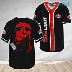 Coors Light Baseball Jersey Jason Voorhees Gift For Beer Lovers