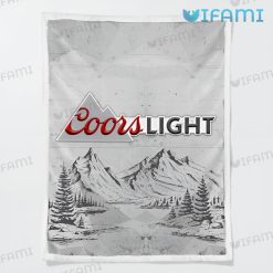Coors Light Blanket Coors Mountain Beer Lovers Present