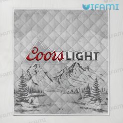 Coors Light Blanket Coors Mountain Beer Lovers Present For Beer Devotee