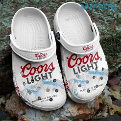 Coors Light Crocs Born In The Rockies Est 1978 Beer Lovers Gift