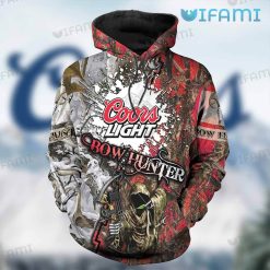 Coors Light Hoodie 3D Bow Hunter Gift For Beer Lovers