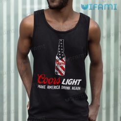 Coors Light Make America Drink Again Shirt Beer Lovers Tank Top