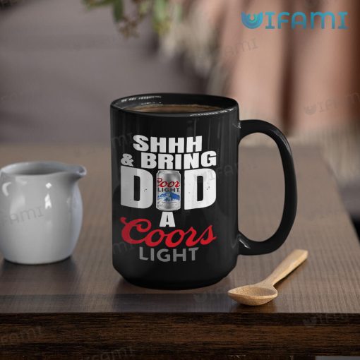 Coors Light Mug Shhh And Bring Dad A Coors Light Beer Lovers Gift