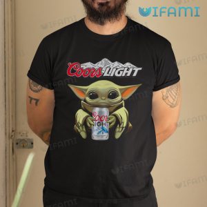 Coors Light Shirt Baby Yoda Beer Lovers Gift