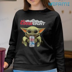 Coors Light Shirt Baby Yoda Beer Lovers Sweatshirt