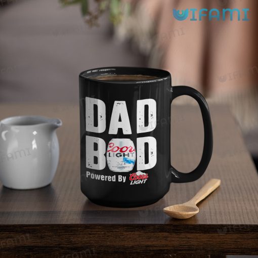 Coors Mug Dad Bod Powered By Coors Light Beer Lovers Gift