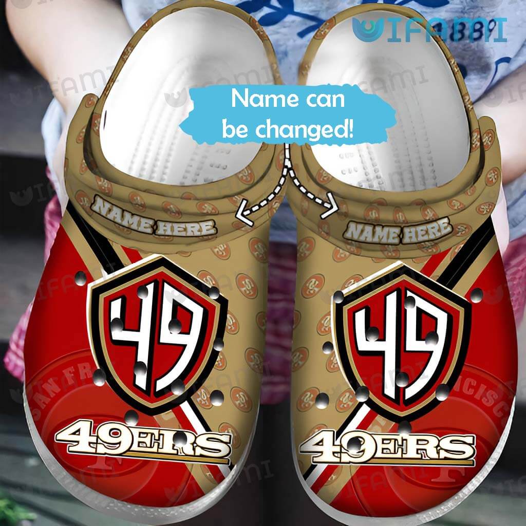 Step Up Your Game With Personalized 49Ers Crocs!
