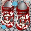 Custom Name 49ers Crocs Tearing Through Logo San Francisco 49ers Gift