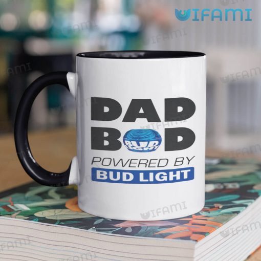 Dad Bob Powered By Bud Light Mug Beer Lover Gift