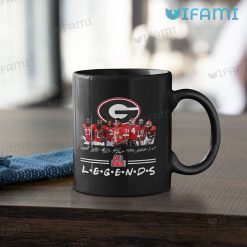 Georgia Bulldogs Coffee Mug Legends Go Dawgs Signatures Gift Black Mug