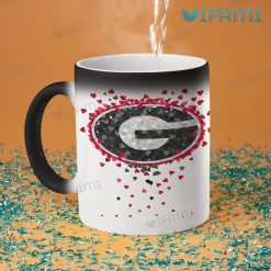 Georgia Bulldogs Coffee Mug Logo Heart UGA Gift Magic Mug
