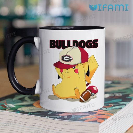 Georgia Bulldogs Coffee Mug Pikachu UGA Gift
