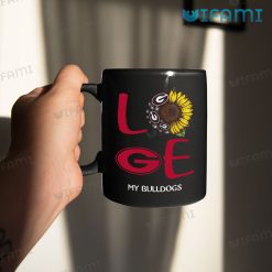 Georgia Bulldogs Coffee Mug Sunflower Love UGA Gift Mug 11oz