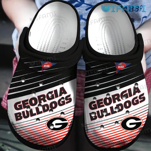 Georgia Bulldogs Crocs Stripe Pattern Georgia Bulldogs Gift