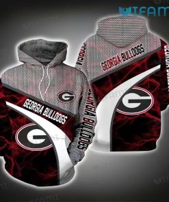 Georgia Bulldogs Hoodie 3D Armor Pattern Gift For Bulldogs Fans