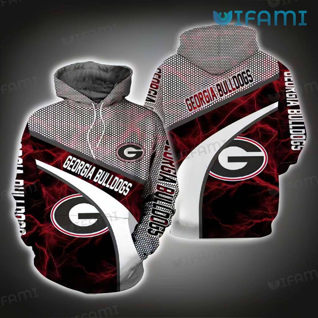 Unique Georgia Bulldogs 3D Armor Pattern3D Armor Pattern Hoodie Gift For Bulldogs Fans