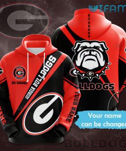 Georgia Bulldogs Hoodie 3D Custom Name Georgia Bulldogs Gift