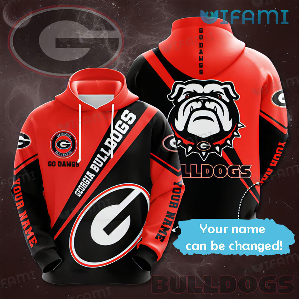Custom Name Georgia Bulldogs 3D Hoodie Georgia Bulldogs Gift
