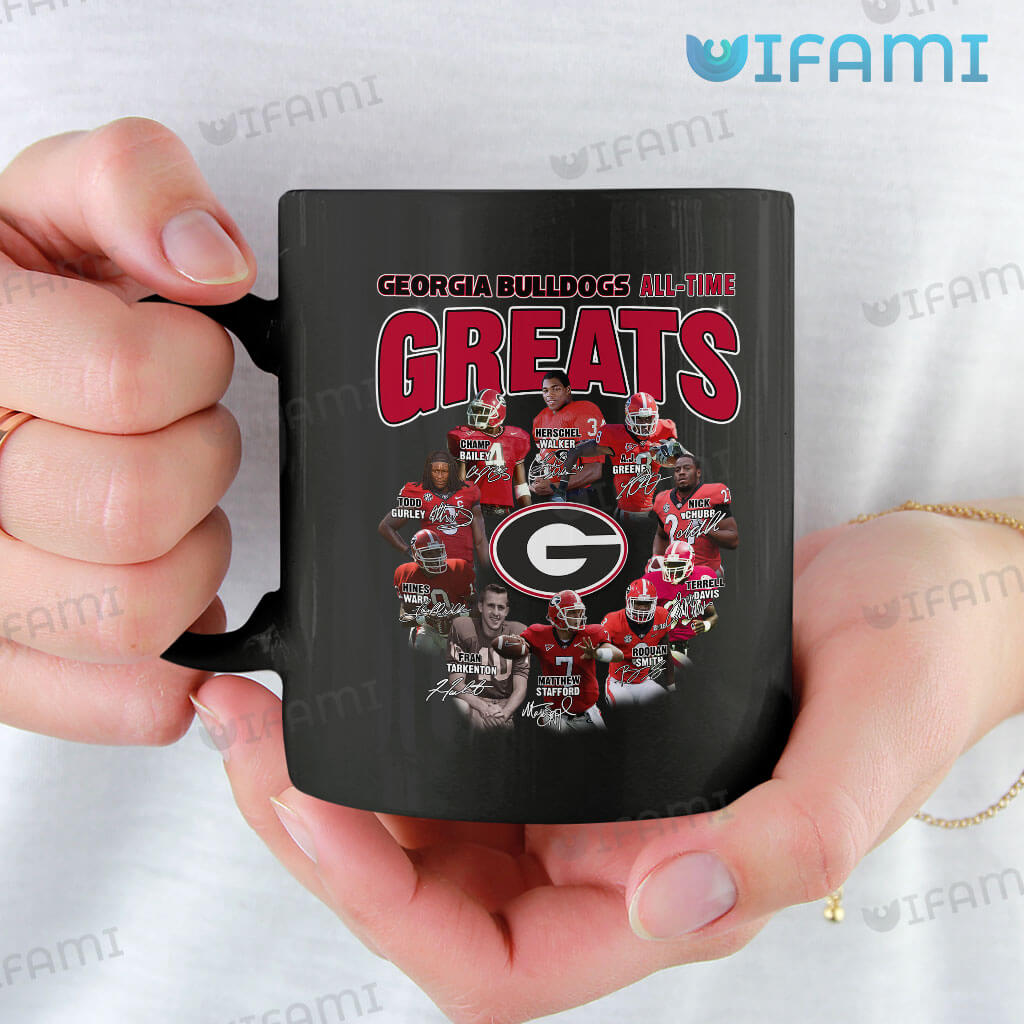 Perfect Georgia Bulldogs All-Time Greats Georgia Football Mug UGA Gift