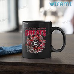 Georgia Bulldogs Mug All Time Greats Georgia Football UGA Gift Black Mug