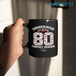 Georgia Bulldogs Mug Undefeated 80 Perfect Season Signatures UGA Gift Mug 11oz