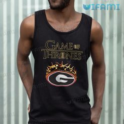 Georgia Bulldogs Shirt Game Of Thrones Crown Georgia Football Tank Top