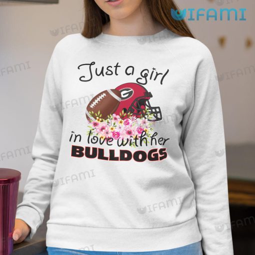 Georgia Bulldogs Shirt Just A Girl In Love With Her Bulldogs Gift